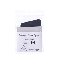 Premium Aluminum External Nasal Splint (Black)