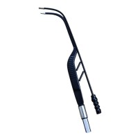 Non-Sticky Curved Bipolar Forceps With Suction Channel - 18cm