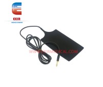 Diathermic ground rubber insulator plate with cable (phone jack)
