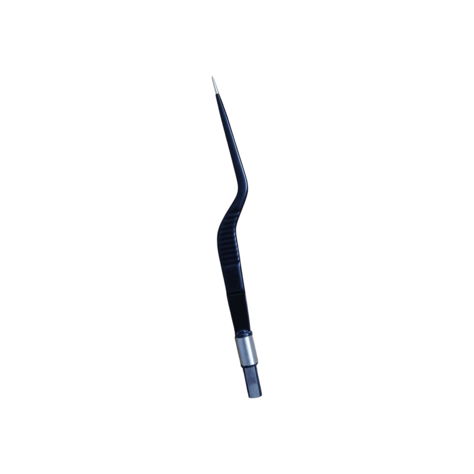 Non-Sticky Crooked Bipolar Forceps - 16cm