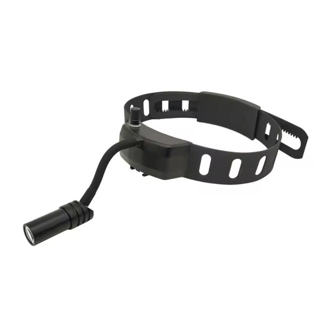 Led surgical headlight with very light weight
