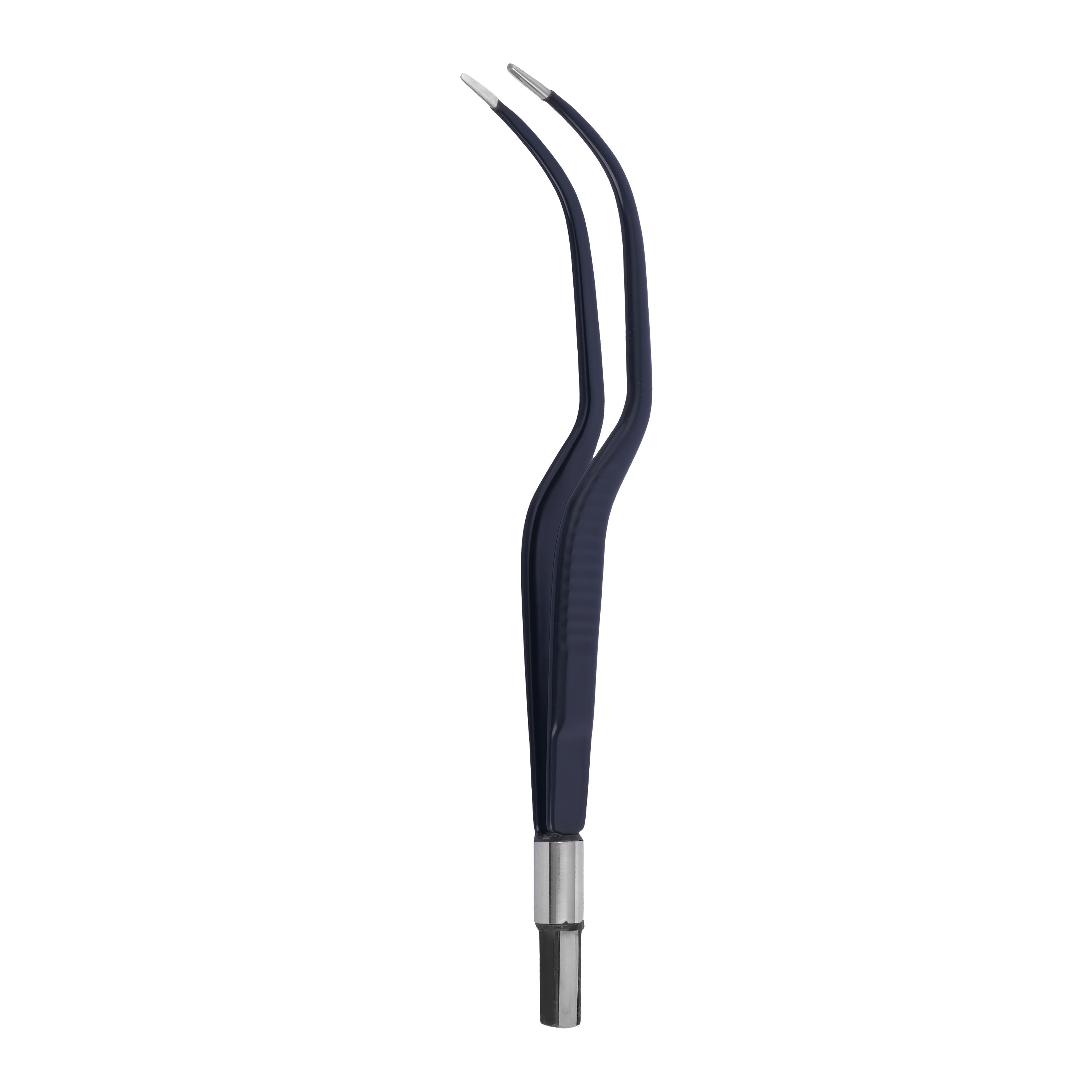 Non Sticky Bipolar C Shape Curved Forceps For Adenoidectomy 18 Cm